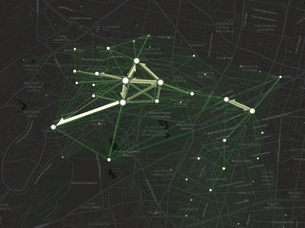 メキシコシティのキックスクーターシェア（2019-2020年）