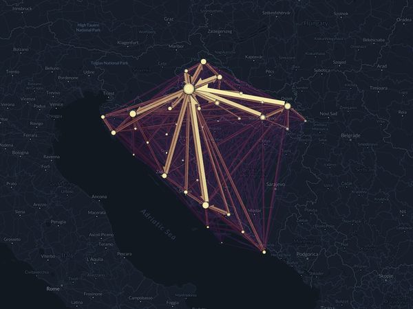 クロアチアの居住地間移住（2018年）