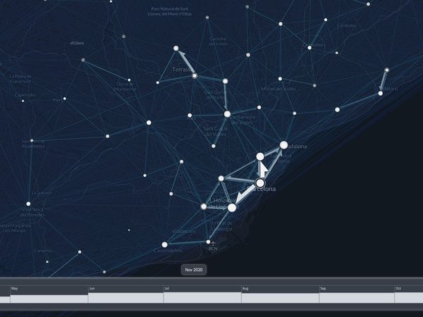 COVID-19期のカタルーニャの移動