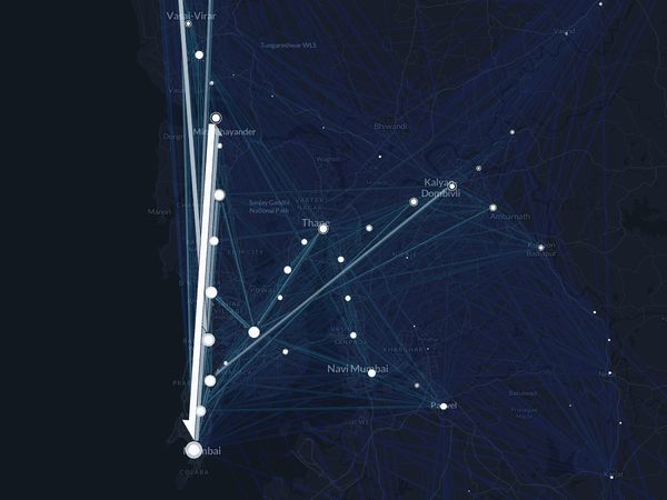 ムンバイの通勤（2018年）