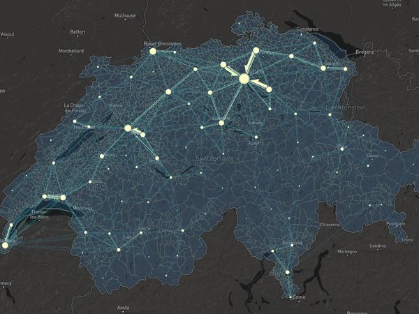 スイスの通勤者（2014年）