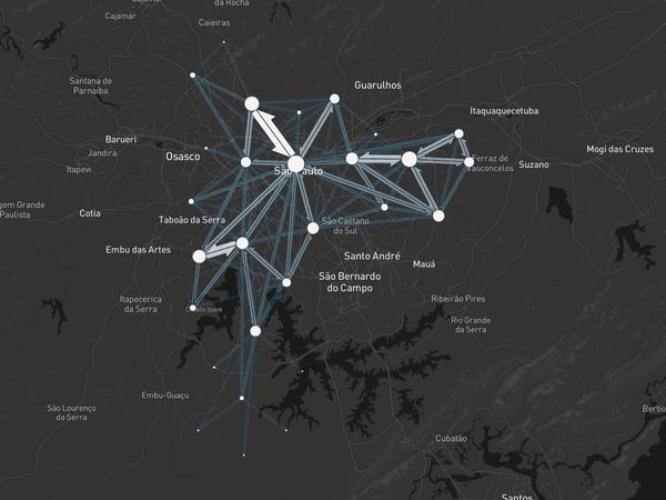 ブラジル・サンパウロのバス移動